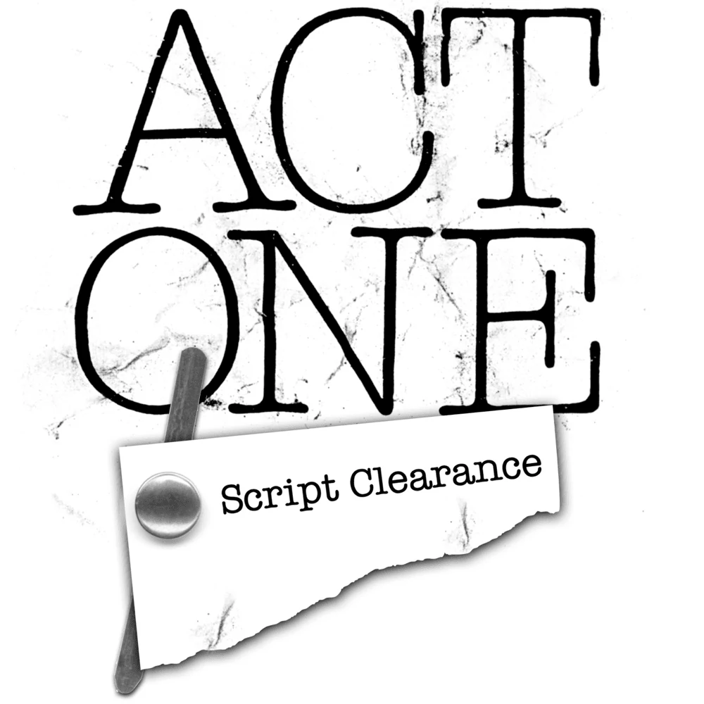 Act One Script Clearance Logo